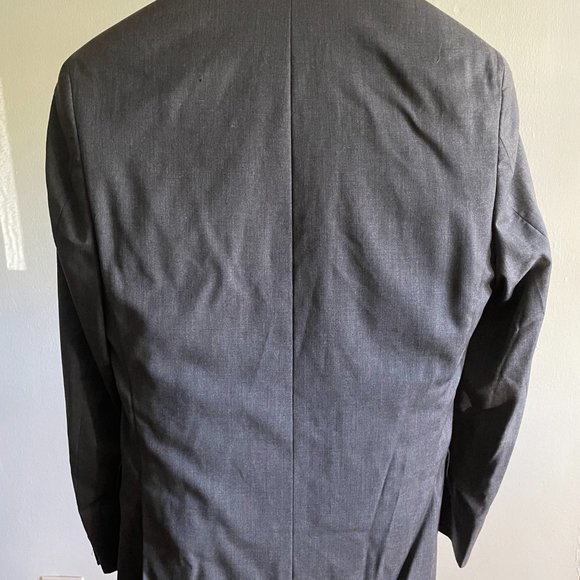 Slim-fit Gray Alfani Suit Jacket 36S - Picture 6 of 9